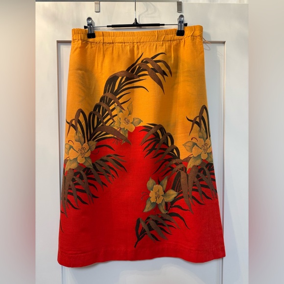 VTG Rare 1960s ILGWU Polynesian Shirt/Skirt Set - Picture 6 of 13